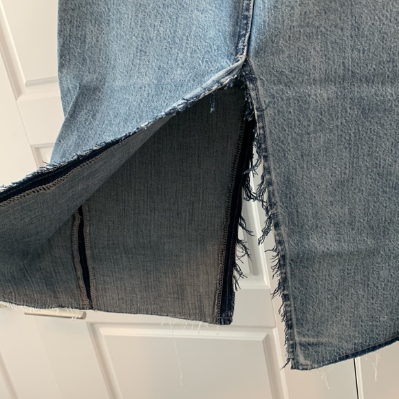 Pistola Asymmetrical Jean Skirt - Picture 5 of 5